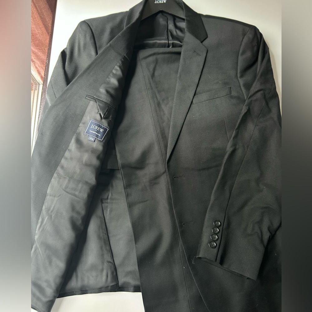 J. Crew Thompson Black Suit